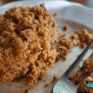 Homemade Peanut Butter Streusel Topped Coffee Cake recipe
