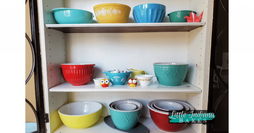 Mixing bowls are a kitchen essential. Choose your favorite colors for a cheery pick-me-up every time you back.