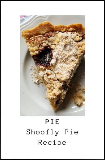 Homemade shoofly pie recipe from Betty Groff