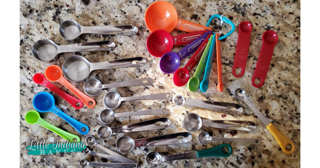 If you want to ensure your kitchen is stocked well, include an extra set of measuring spoons and measuring cups.